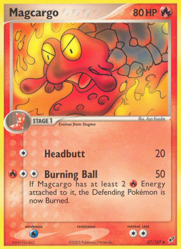 Magcargo (37/107) [EX: Deoxys] 