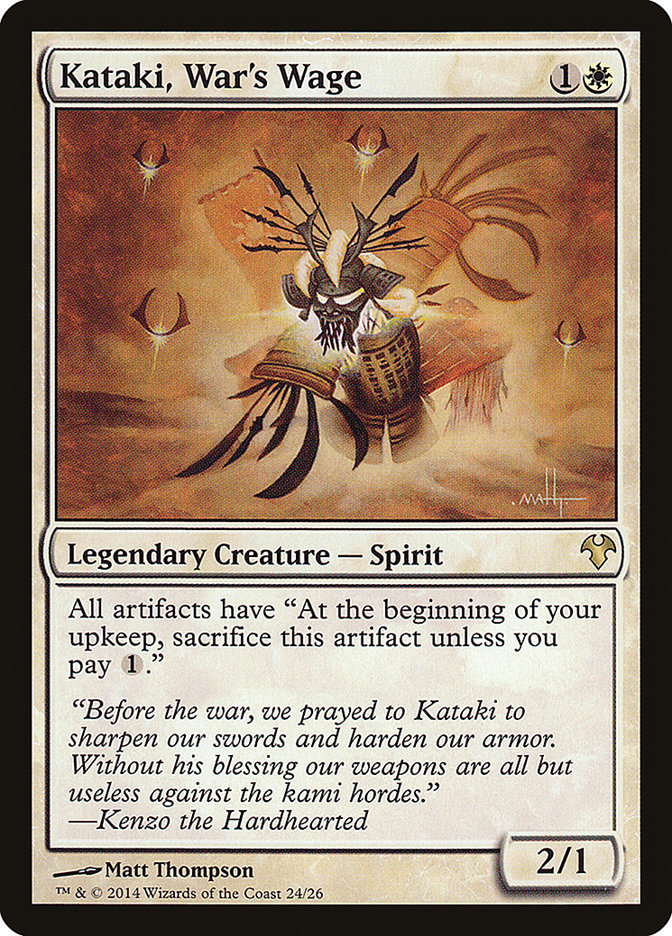 Kataki, War's Wage [Modern Event Deck 2014] 