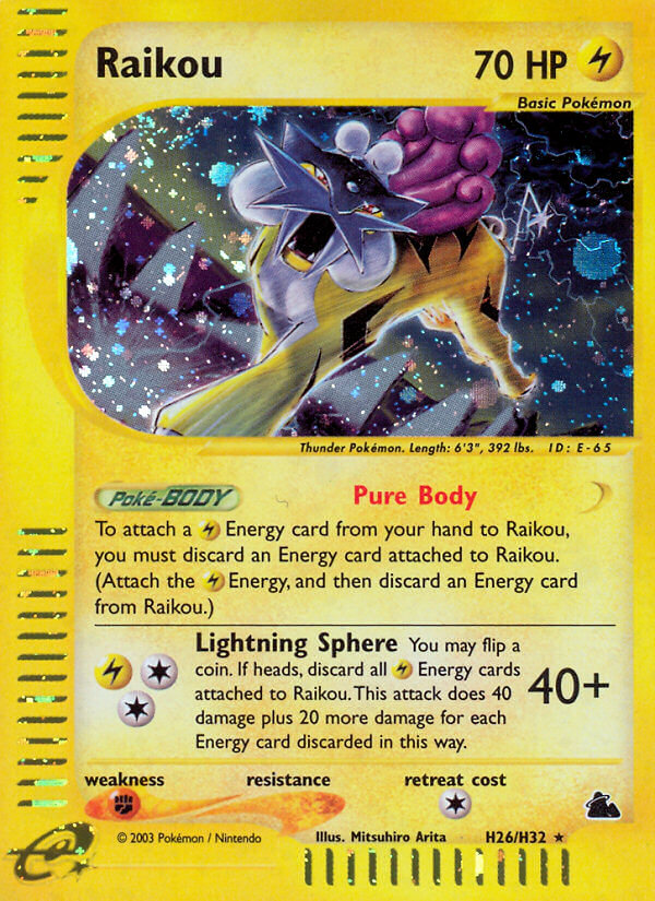 Raikou (H26/H32) [Skyridge] 