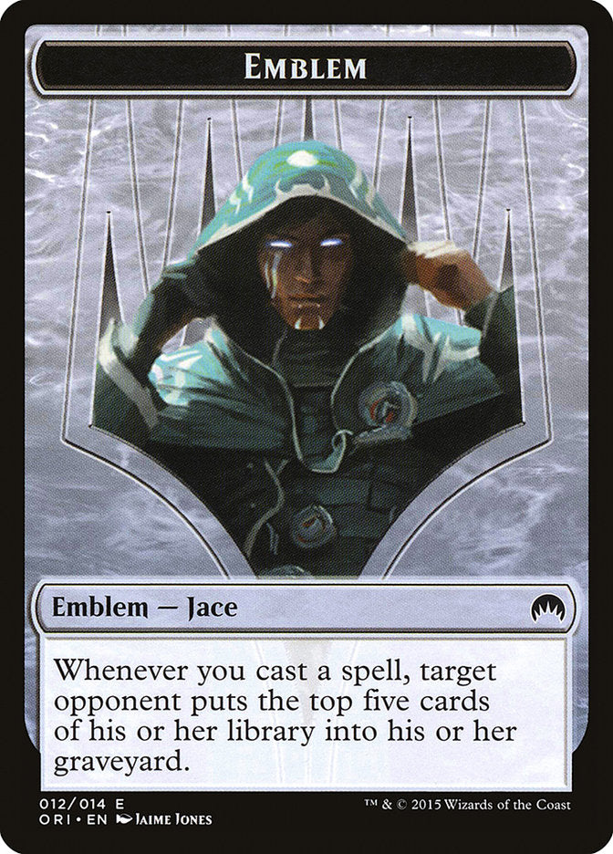 Jace, Telepath Unbound Emblem [Magic Origins Tokens] 