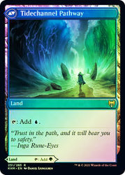 Barkchannel Pathway // Tidechannel Pathway [Kaldheim Prerelease Promos] 