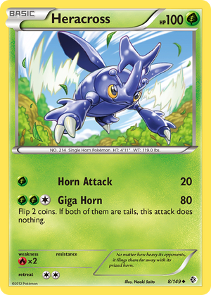 Heracross (8/149) [Black &amp; White: Boundaries Crossed] 
