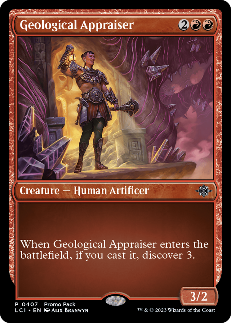 Geological Appraiser [The Lost Caverns of Ixalan Promos] 