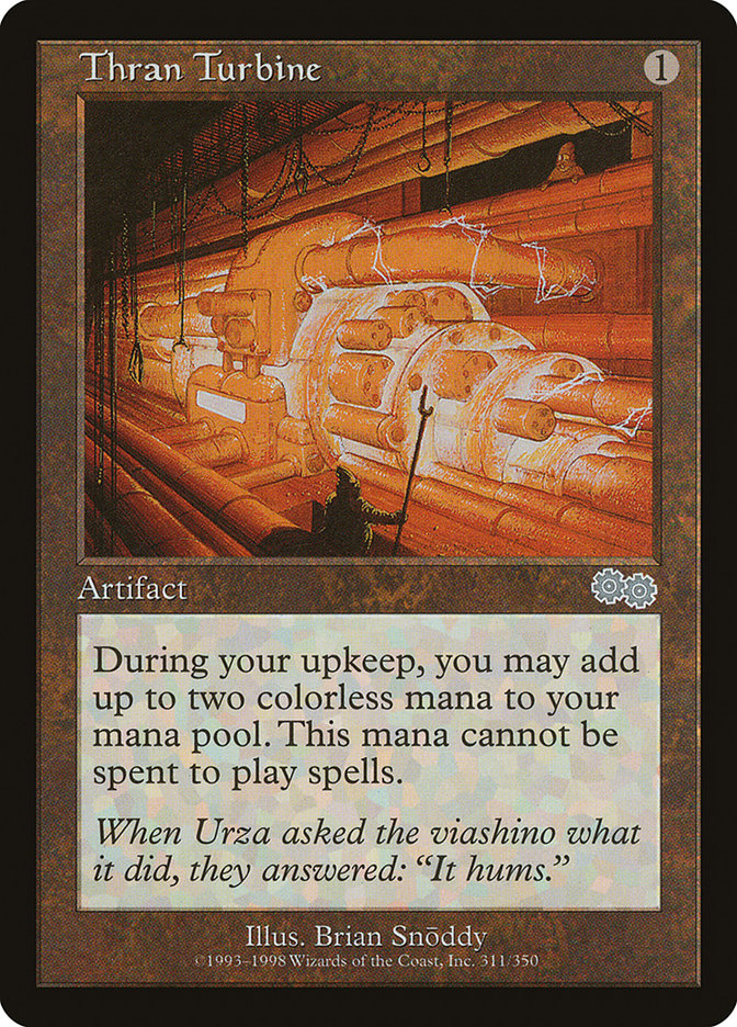 Thran Turbine [Urza's Saga] 
