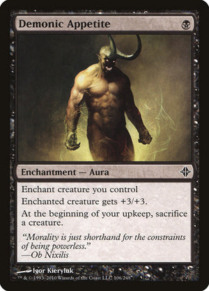 Demonic Appetite [Rise of the Eldrazi] 