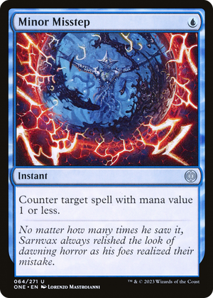 Minor Misstep [Phyrexia: All Will Be One] 