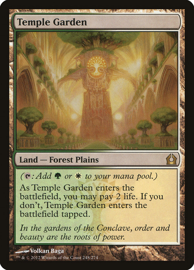 Temple Garden [Return to Ravnica] 