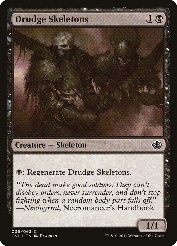 Drudge Skeletons (Garruk vs. Liliana) [Duel Decks Anthology] 