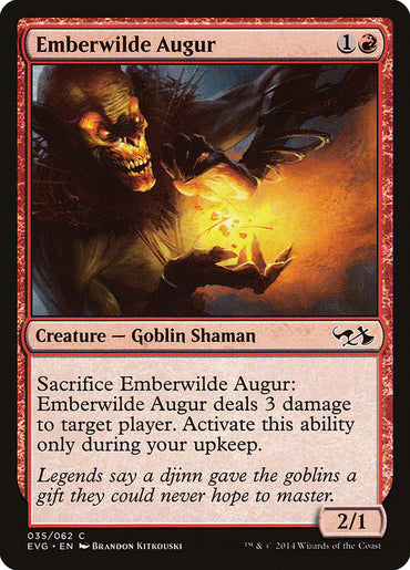 Emberwilde Augur (Elves vs. Goblins) [Duel Decks Anthology]