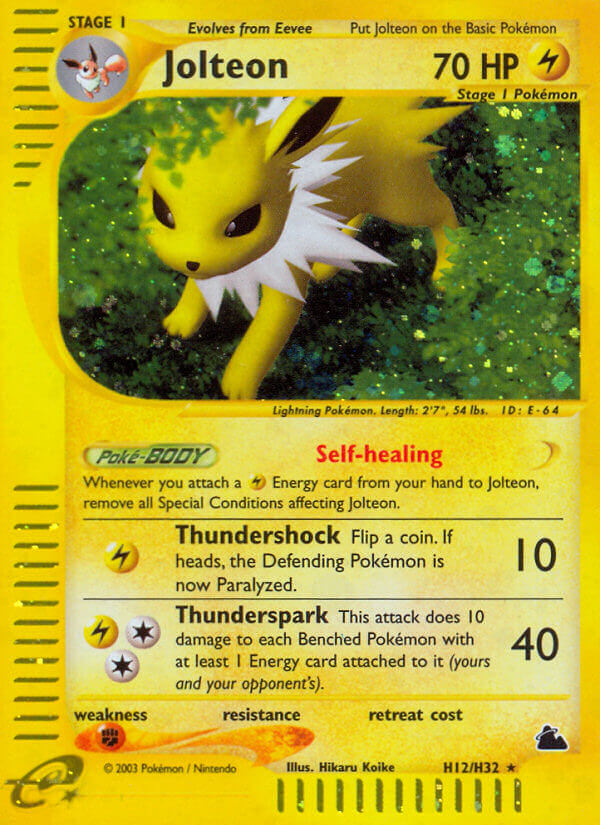 Jolteon (H12/H32) [Skyridge] 