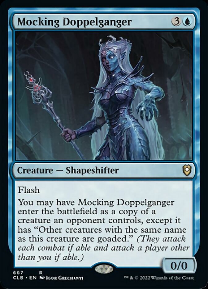 Mocking Doppelganger [Commander Legends: Battle for Baldur's Gate] 