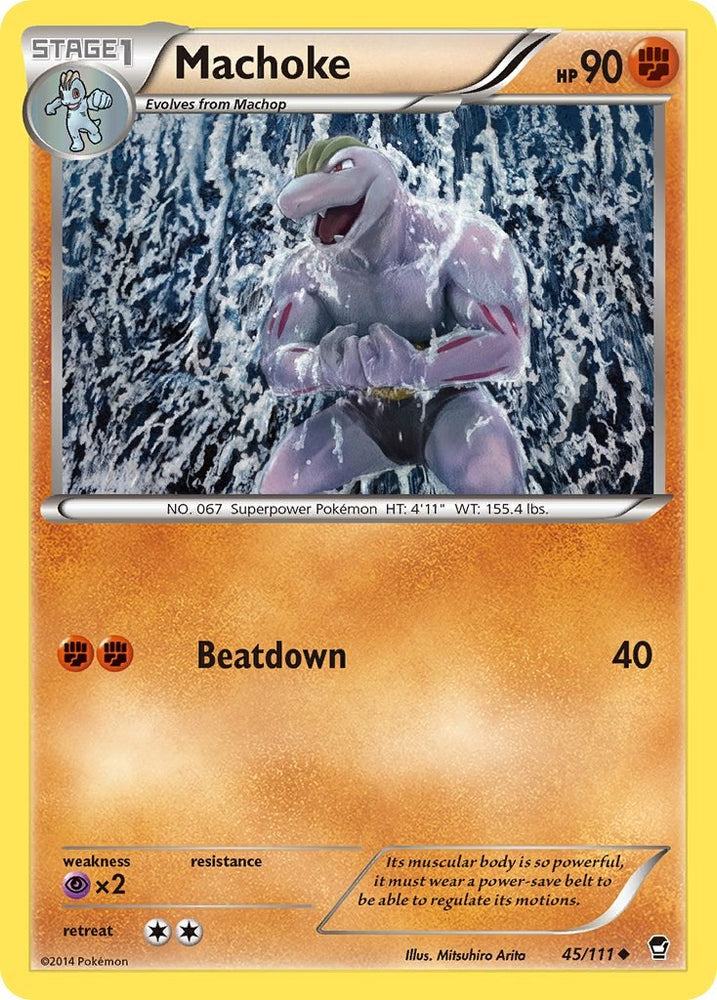 Machoke (45/111) [XY: Furious Fists] 