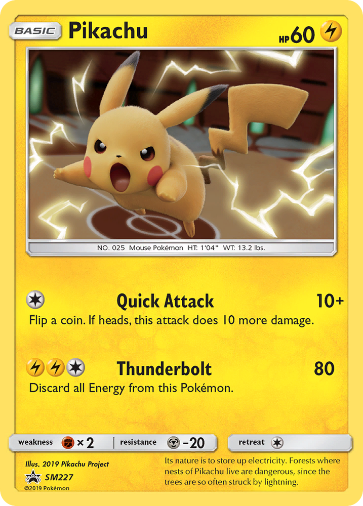 Pikachu (SM227) [Sun &amp; Moon: Black Star Promos] 