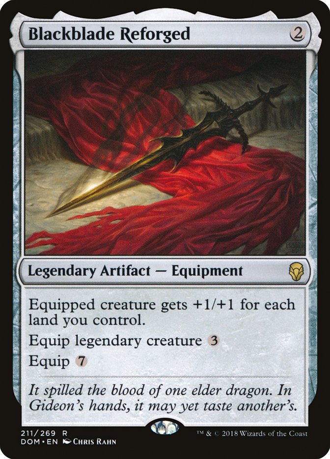 Blackblade Reforged [Dominaria] 