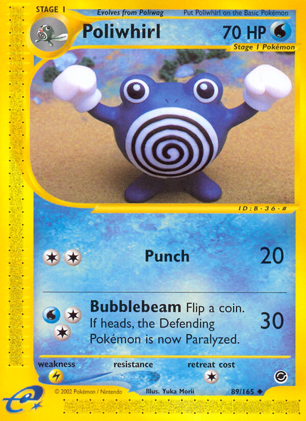 Poliwhirl (89/165) [Expedition: Base Set] 