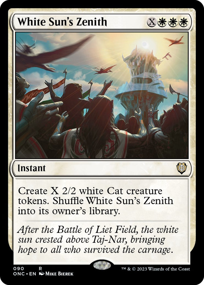 White Sun's Zenith [Phyrexia: All Will Be One Commander] 