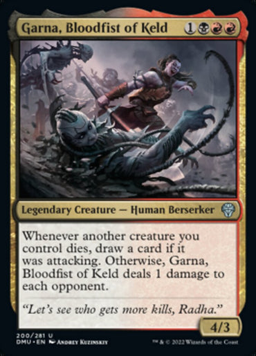 Garna, Bloodfist of Keld [Dominaria United] 