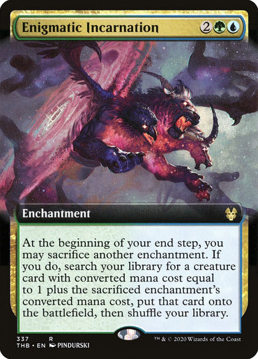 Enigmatic Incarnation (Extended Art) [Theros Beyond Death] 