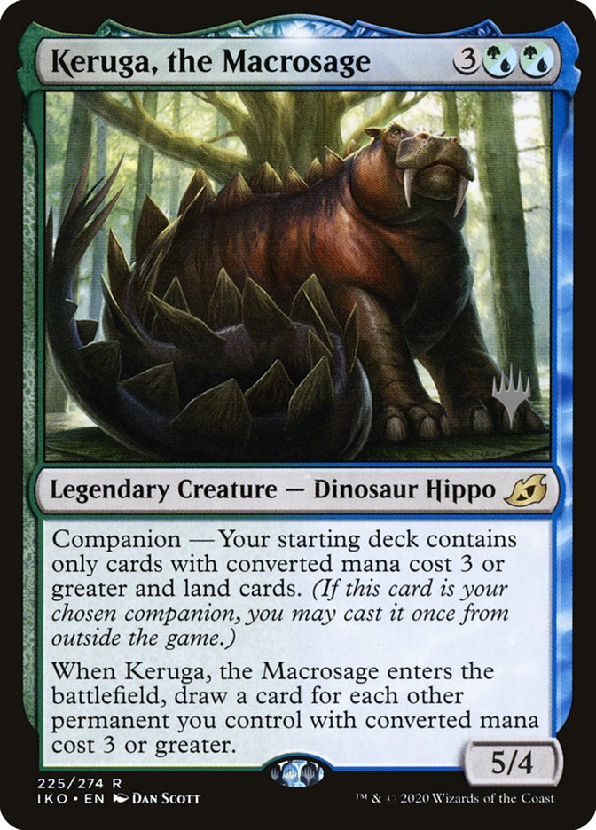 Keruga, the Macrosage (Promo Pack) [Ikoria: Lair of Behemoths Promos] 