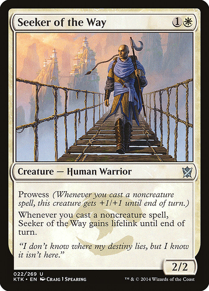 Seeker of the Way [Khans of Tarkir] 