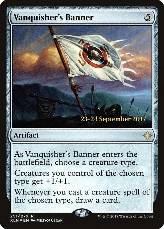 Vanquisher's Banner [Ixalan Prerelease Promos] 