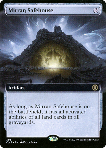 Mirran Safehouse (Extended Art) [Phyrexia: All Will Be One] 