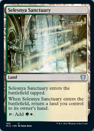 Selesnya Sanctuary [Innistrad: Midnight Hunt Commander] 