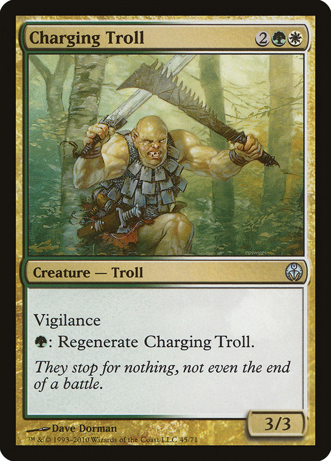 Charging Troll [Duel Decks: Phyrexia vs. the Coalition] 