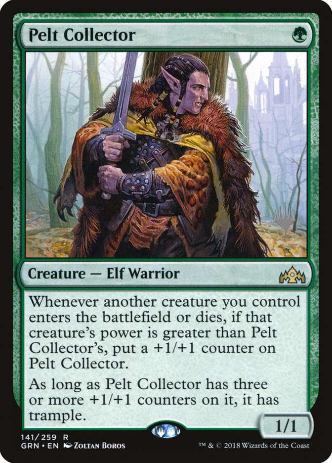 Pelt Collector (Promo Pack) [Guilds of Ravnica Promos] 