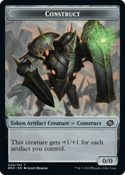 Construct Token (005) [The Brothers' War Tokens] 