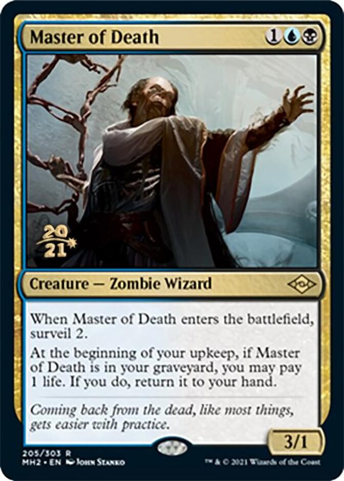 Master of Death [Modern Horizons 2 Prerelease Promos] 