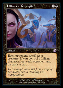 Liliana's Triumph (Timeshifted) [Time Spiral Remastered] 