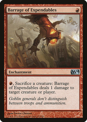 Barrage of Expendables [Magic 2014] 