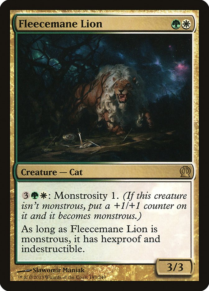 Fleecemane Lion [Theros] 