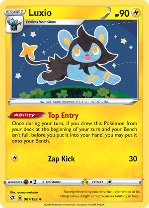Luxio (061/192) [Sword &amp; Shield: Rebel Clash] 