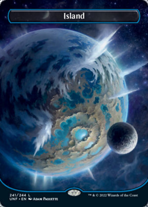 Island (241) (Orbital Space-ic Land) [Unfinity] 