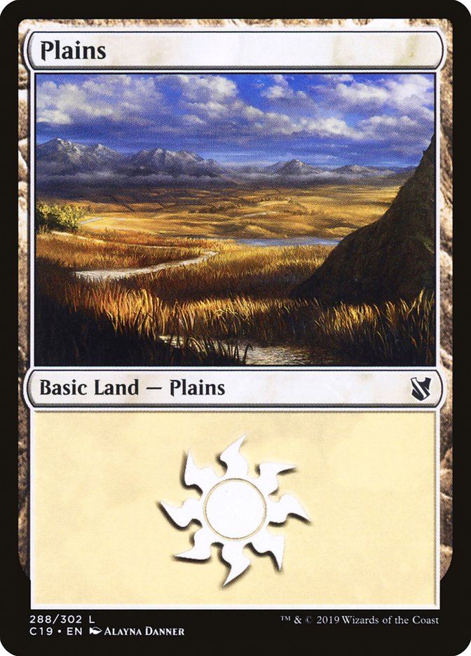 Plains (288) [Order 2019] 