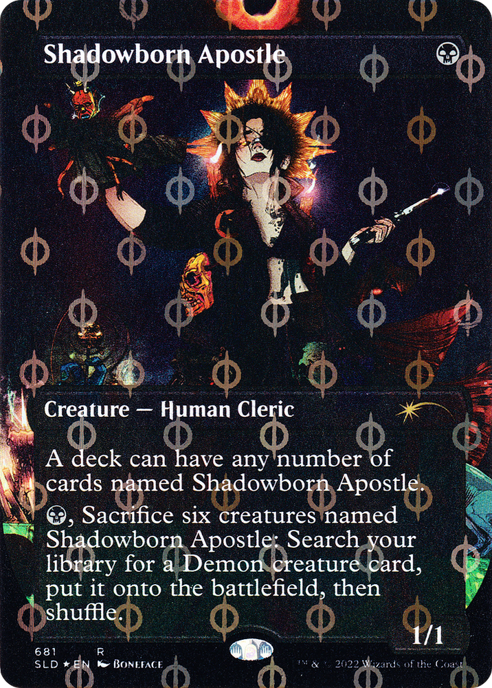 Shadowborn Apostle (681) (Step-and-Compleat Foil) [Secret Lair Drop Promos] 