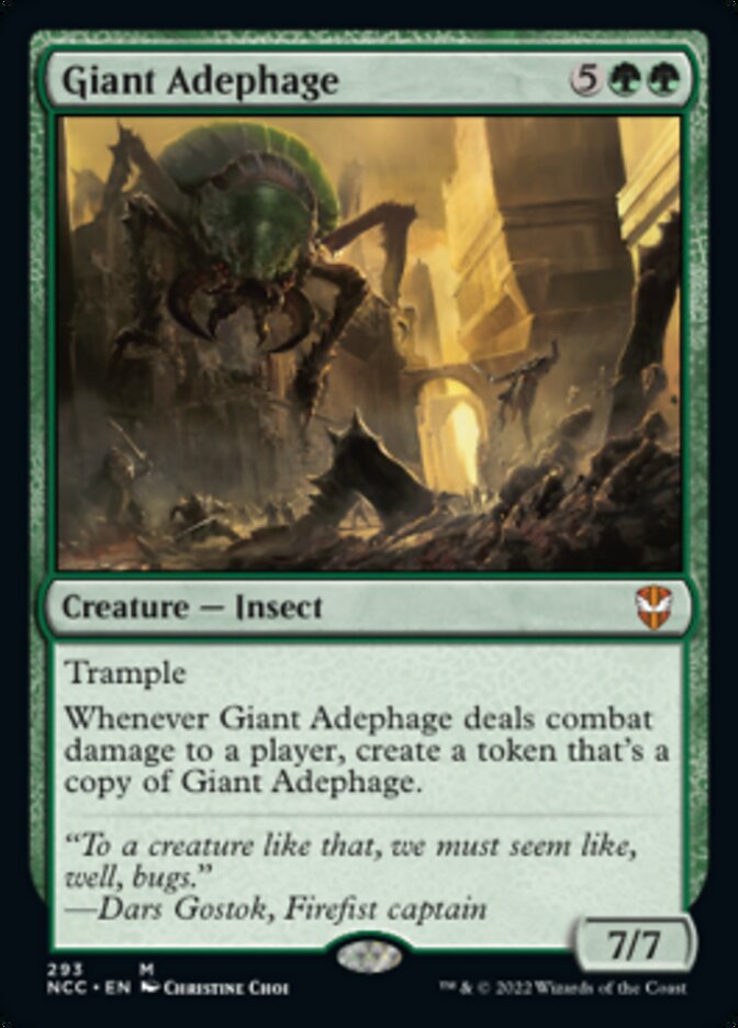 Giant Adephage [Streets of New Capenna Commander] 