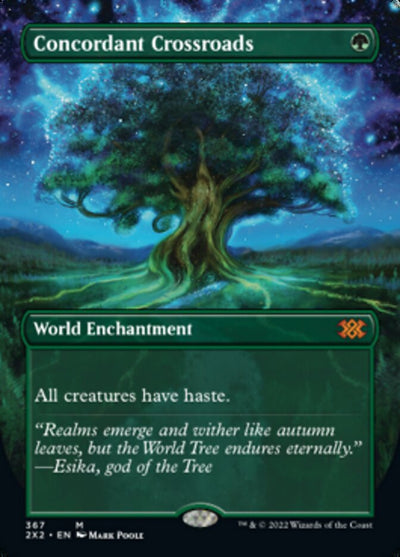 Concordant Crossroads (Borderless Alternate Art) [Double Masters 2022] 