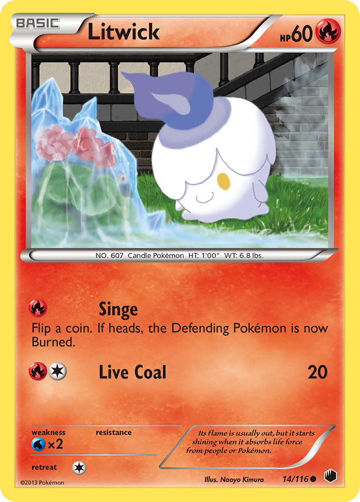 Litwick (14/116) [Black &amp; White: Plasma Freeze] 