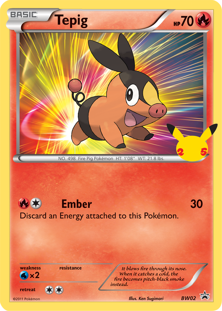 Tepig (BW02) [First Partner Pack] 