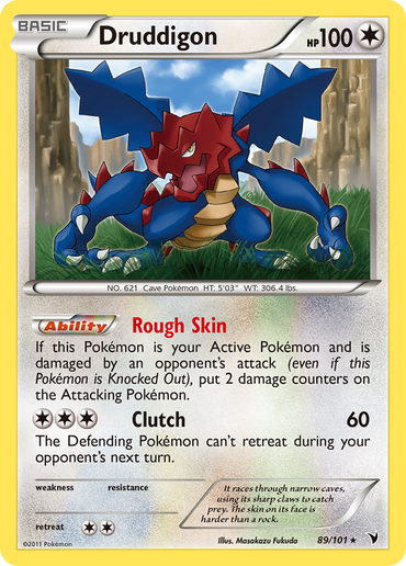 Druddigon (89/101) [Black & White: Noble Victories]