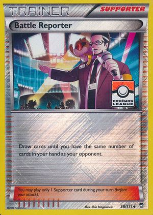 Battle Reporter (88/111) (League Promo) [XY: Furious Fists] 