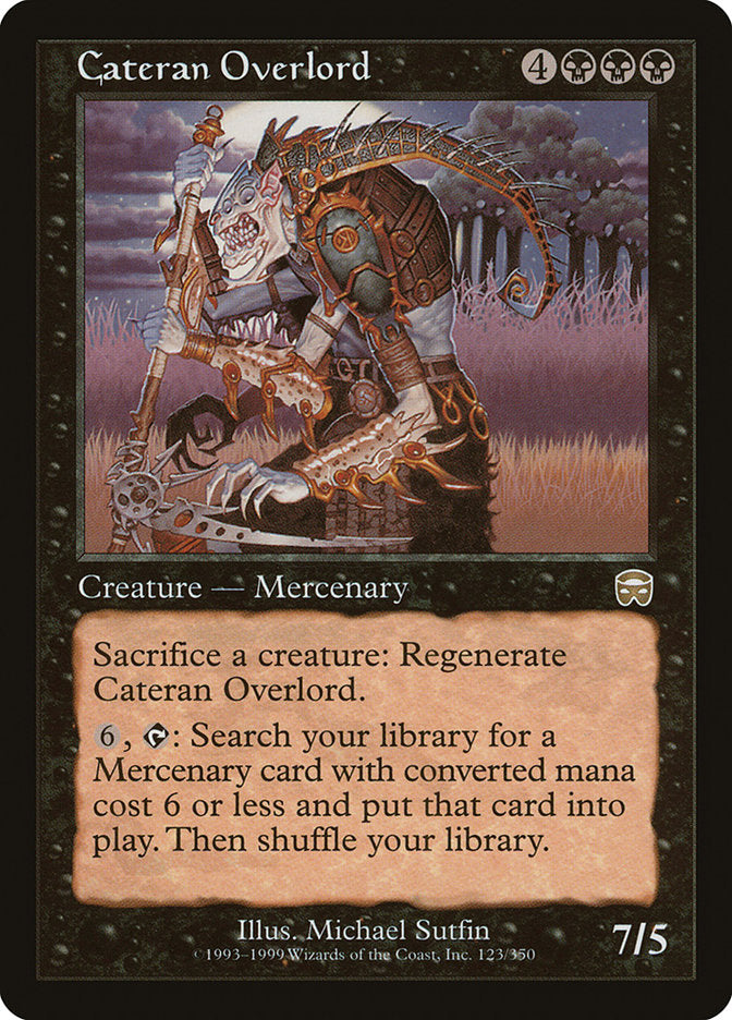 Cateran Overlord [Mercadian Masks] 