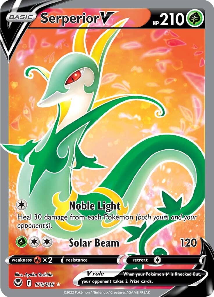 Serperior V (170/195) [Sword & Shield: Silver Tempest] 