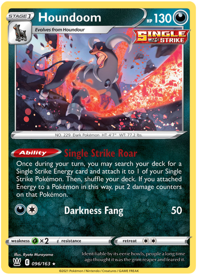 Houndoom (096/163) [Sword &amp; Shield: Battle Styles] 