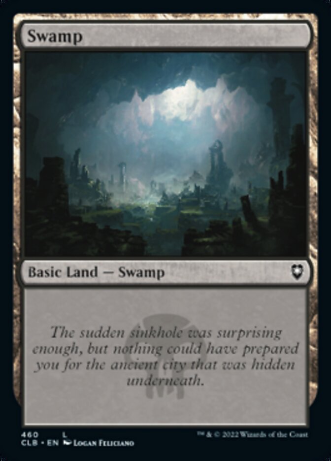 Swamp (460) [Commander Legends: Battle for Baldur's Gate] 