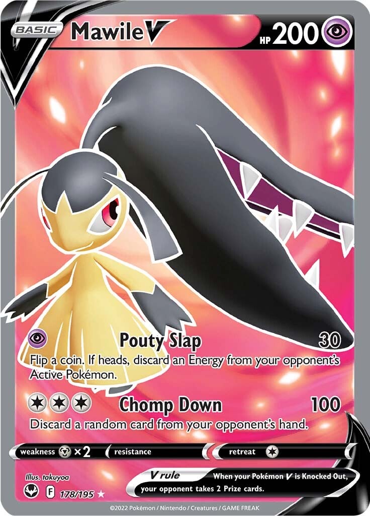 Mawile V (178/195) [Sword & Shield: Silver Tempest] 