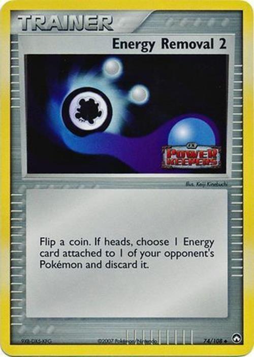 Energy Removal 2 (74/108) (Stamped) [EX: Power Keepers] 